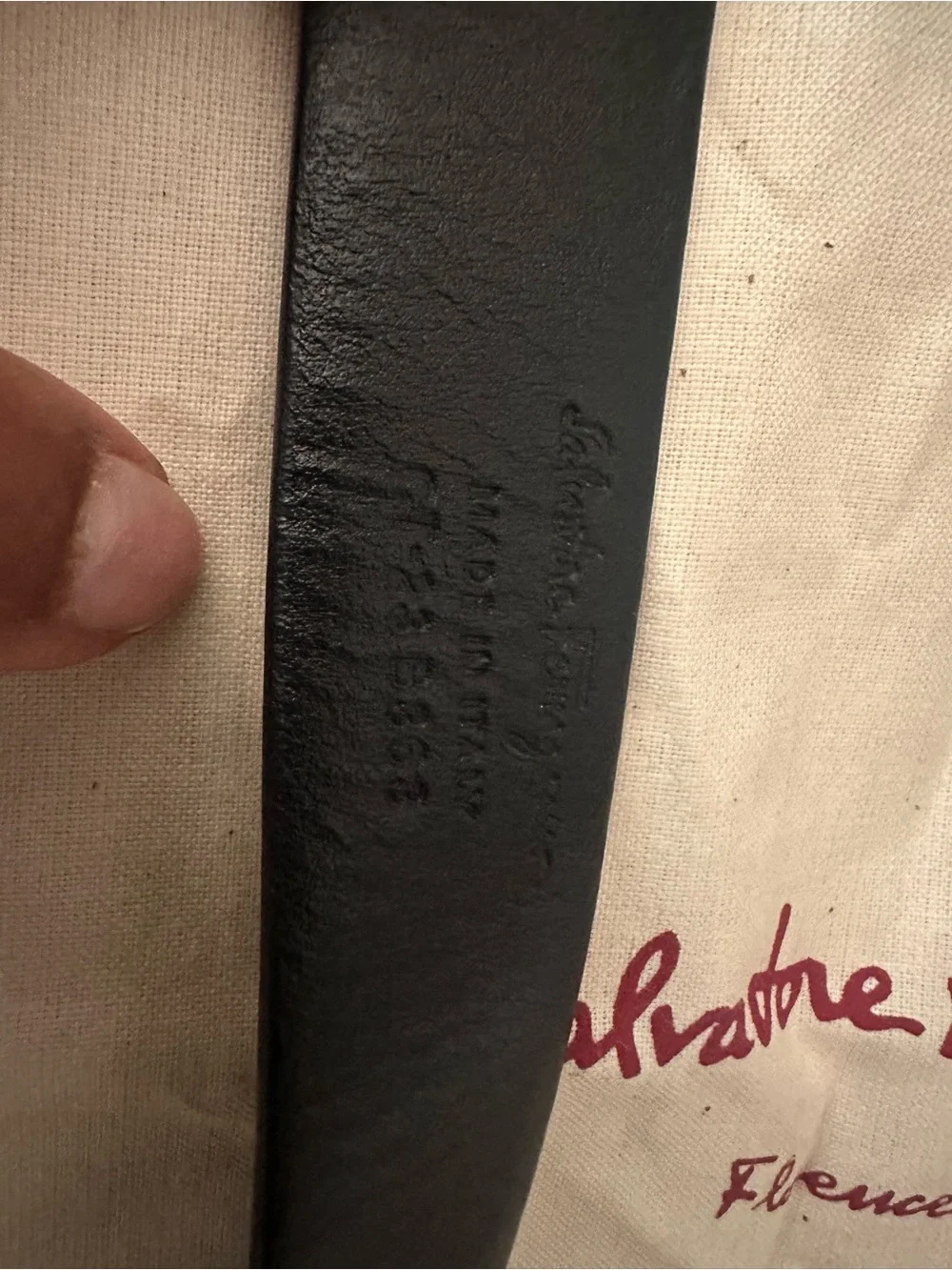 Salvatore Ferragamo polished gold